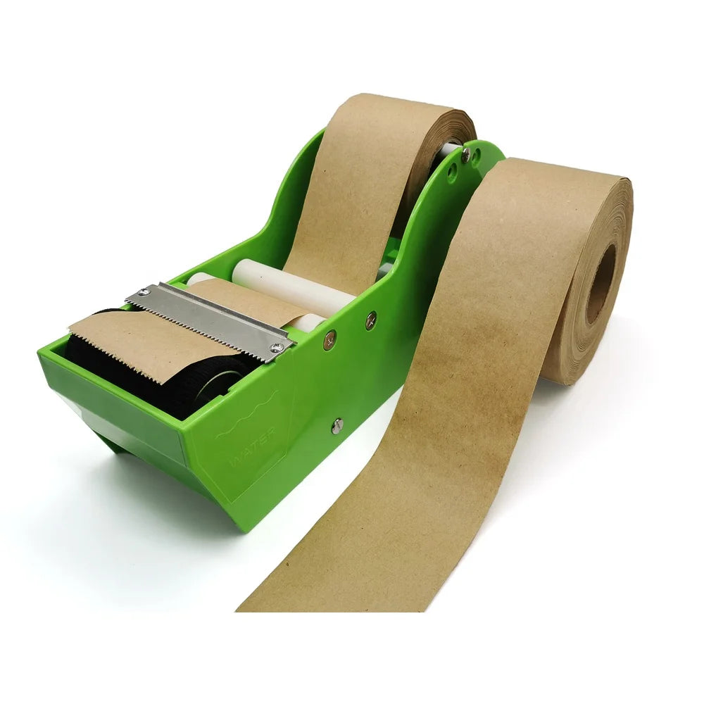 Water Activated Kraft Paper Tape Cut Machine Wet Water Adhesive Tape Dispenser