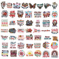 New Design Boho-Chic Inspirational Quotes Embroidered Patch Iron-On/Sew-On Appliques Patches for Clothing Hats Bags Decoration