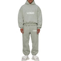Wholesale Plus Size Men Casual Jogger Sweatpants Sets Hoodies Solid Tracksuit Set Men's Clothing 2 Pieces Hoodie Sets