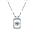 Wholesale Costly Expensive Circle Moissanite Ring Necklace Gra Certified for Lady