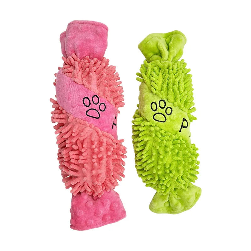 Wholesale candy 2025 new product chew toy soft dog teeth cleaning toy