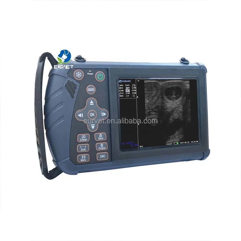 EUR VET Cheap Price Portable Veterinary Handheld Ultrasound Machine Equipment for Sheep Pig Cat Dog Diagnostics Use