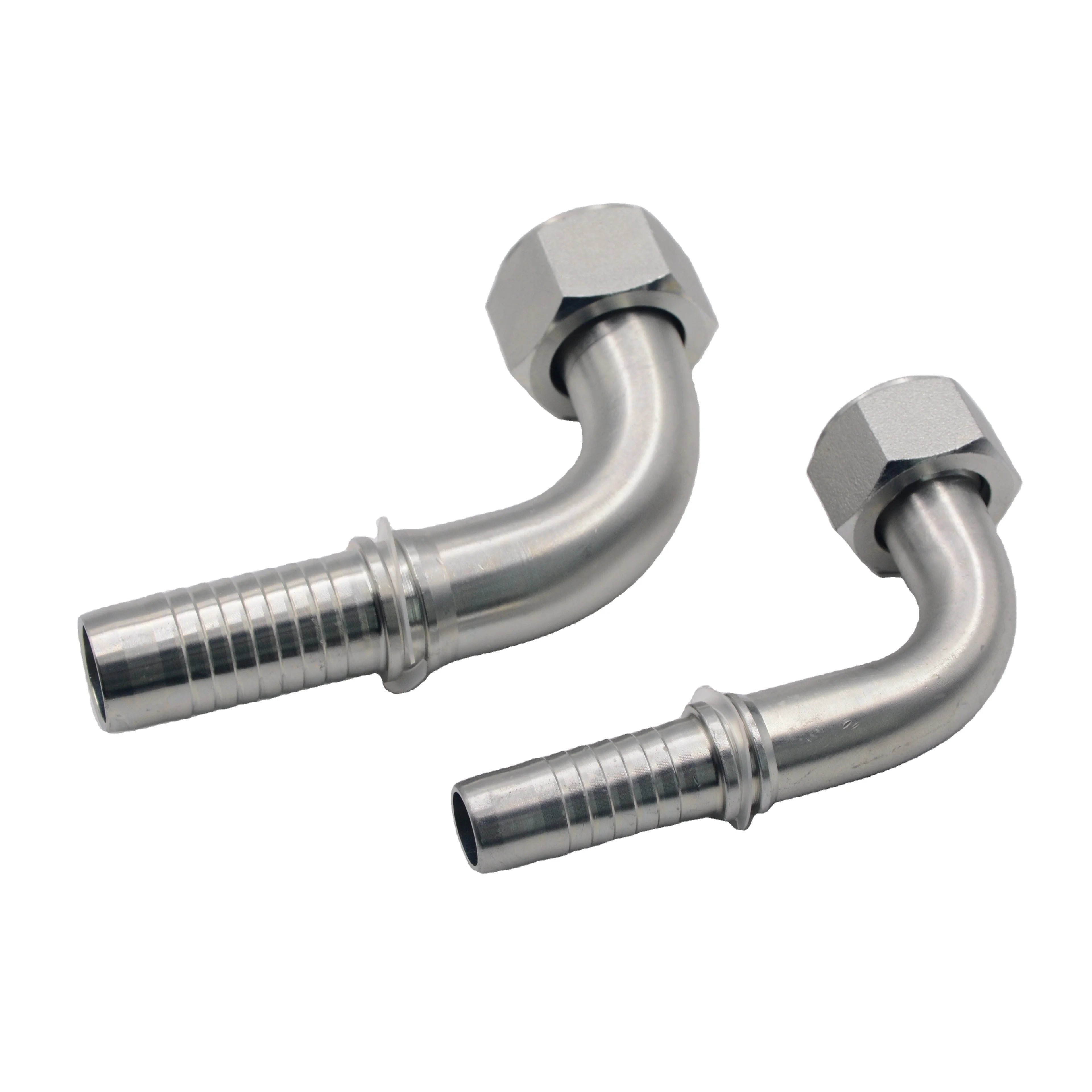 High Quality Carbon Steel Hydraulic Fitting with High Pressure 2 Inch Long Nipples Forged Zinc Plated Model 24291