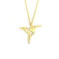 New Fashion Gold Color Chain Choker Necklace Lovely Bird Shape Design Necklace for Women Ladies Jewelry Set