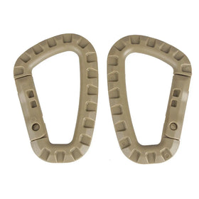 Tactical Molle Plastic Hook Carabiner Hiking D-ring Buckle Backpack Hooks Snap Clip Keychain Outdoor Clasp EDC Tool Keychain