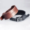 Custom Adjustment Steel Sweat Weight Lifting Belt 4 Inch Single Prong Leather Powelifting Gym Belt