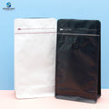 Packing Manufacturer Aluminum Foil Recyclable Printed Flat Bottom Bean Custom Packaging Coffee Bag With Valve and Zipper
