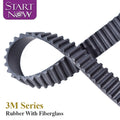 HTD 3M PU Pitch Timing Belt Width 25 30mm 35 40mm Open-Ended Transmission Synchronous Belts for CO2 Laser Engraving Machine