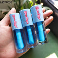 Private Label Blue Tube Blueberry Fruit Flavor Lip Oil Moisturizing Shiny Glossy Lip Oil Waterproof Vegan Color Changing Lip Oil