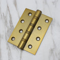 Luxury Stainless Steel 4 Ball Bearing Hinges Yellow Bronze Interior Decorative Door Hinge