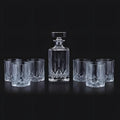 Top Sale Bottle Whiskey Decanter and Whiskey Glass Set 750ml 850ml Crystal Glasses Gift Set