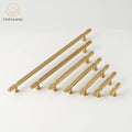 CHENLANG Adjustable Eco-Friendly Europe American Style Solid Brass Knurled Handles Knobs for Hotel Drawer Dresser Kitchen