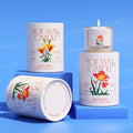 Luxury Custom Eco-Friendly Rigid Cardboard Cylinder Box Print Paper Tube for Gift Candle Packaging