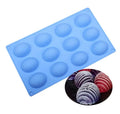 HY 12 Cavity Easter Egg Shape Gummy Chocolate Mold