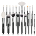 Natural Goat Hair Brushes for Make up Black Premium Makeup Brushes Hight Quality Make up Brush Set Custom logo Private Label