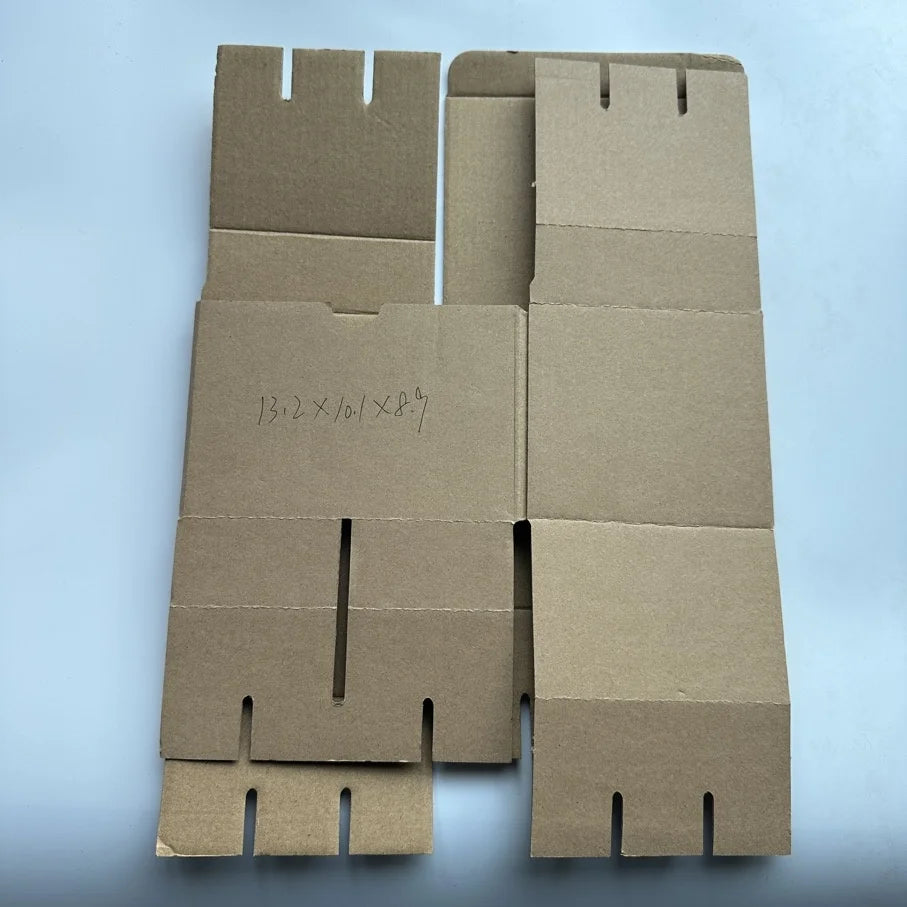 20-Pack Corrugated Board Cardboard Dividers for Boxes 12 Kits for Nail Polish Oil Cosmetic Moving Storage Corrugated Box Folders