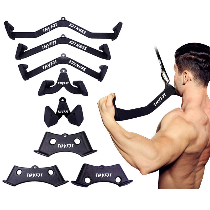 Back Muscle Training Set of 5 Pcs Mag Grips All Sizes Available Gym Equipment Accessories Mag Handle Bar
