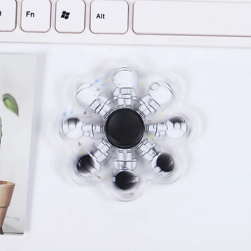 3D Anime  Flying Fidget Spinner Toy Simple Sublimation Anime Finger Animated Fidget Spinner Fingertip Spinner