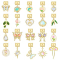 Italian Modular Handmade Creative Personalized Gold Jewelry Accessories - Cross-border Fashion Charm Bracelet Modules - Handmade