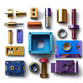 CNC Machining Anodizing Services for Industrial Equipment Rapid Prototyping Stainless Steel Microporous Wire Cutting Broaching