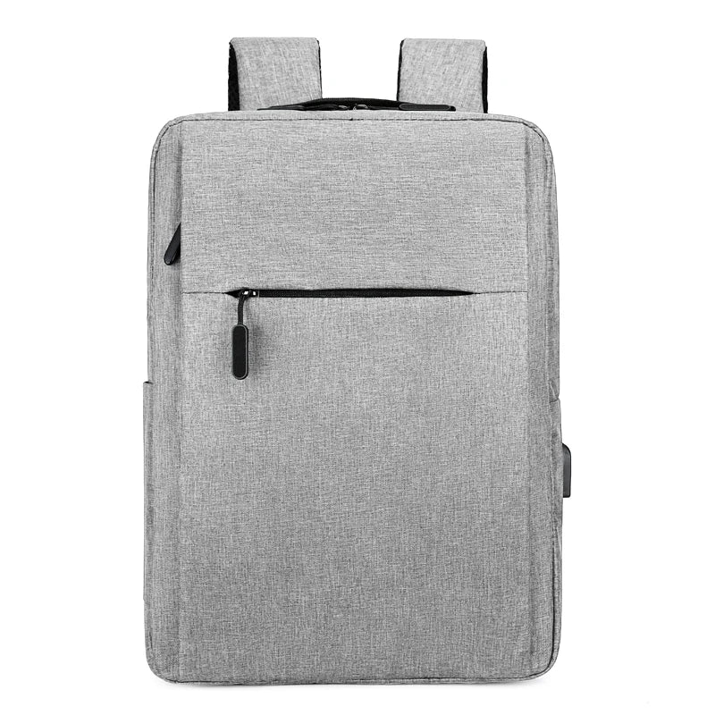 Cheap Price Trendy Brand Laptop Bag Wholesale Custom Logo Waterproof Geometric Unisex Oxford Leisure 15.6 Inch Laptop USB