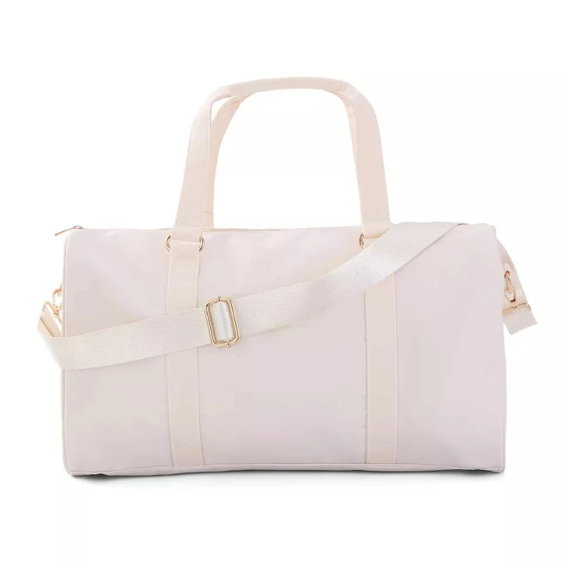 ALarge Capacity Waterproof Nylon Women's Handbag Simple Solid Color Letter Ladies Shoulder Bag Leisure Travel Female Tote Bags