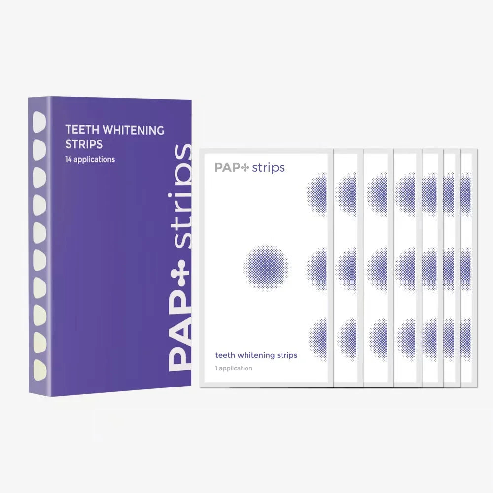Balinda 5d Gel Teeth Whitening Strips Mint Flavor 30-Minute Use Home Use CE ROHS Certified 14 Pouches 1 Year Guarantee