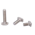 Self-Locking T Slot Bolts M5/M6/M8 6/8/10mm T-Head Bolts Carbon Steel for Quick Connection of Aluminum Profile
