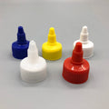 24mm Pointed Mouth Cap with Cover Plastic Non-Spill Twist Top and Screw Cap for Bottles