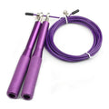 Custom Heavy Aluminum Gym Jumping Rope with Steel Handles Manufacturer's Fast Speed Skipping for Children's Fitness