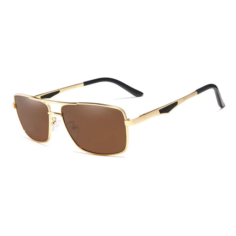 For KINGSEVEN 2024 Classic Square Polycarbonate Lenses Men's Polarized Sun Glasses and Driving Eyewear Women's UV400 Oculos 7906