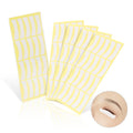 200pcs Eyelash Isolation Paper Patches Under Eye Pads Lash Eyelash Extension Paper Patches Eye Tips Sticker Wraps Make up Tools