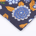 New Eco-Friendly 55% Linen 45% Viscose 10*10 Yarn Count Printed Floral Woven Linen Fabric for Shirts