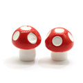 100pcs Fairy Garden Miniatures Mini Mushroom Garden Decoration Resin Mushroom Craft Miniature Fairy Figurines Manualidades