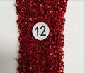 Destello de tela rizada party dress fabric Christmas toys DIY wedding stage decoration glitter fabric