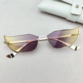 Wholesale Party Funny for Women 2023 Nd Fashion 2022 Metal Frame Eyeglasses Cat Sunglasses