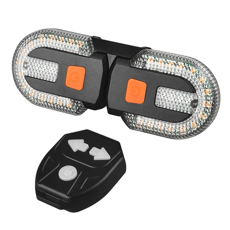 Separable Smart Bike Rear Light Bicycle Warning Indicator Lights Dirt Bike Tail Light with Turn Signals