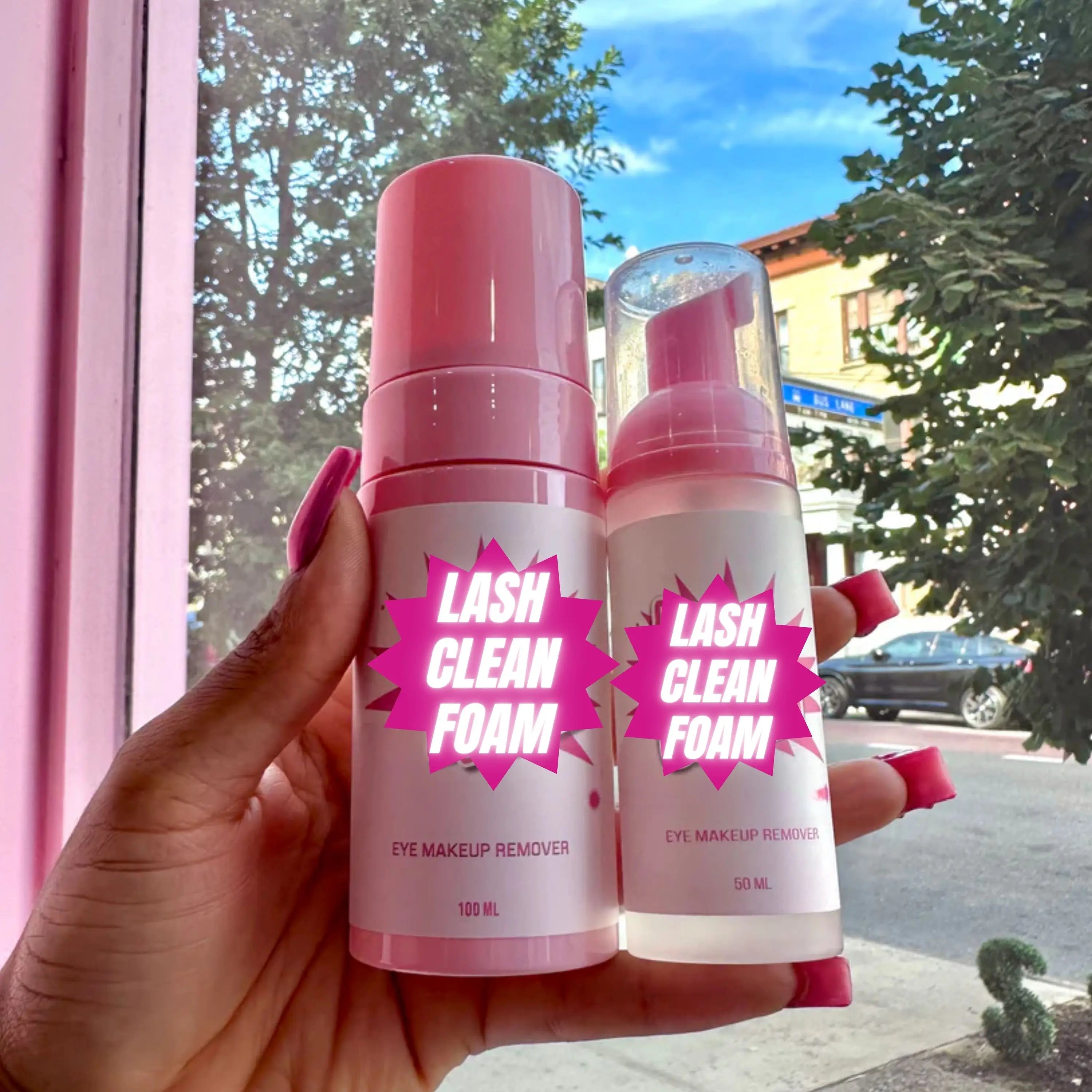 Private Label Lash Shampoo Wholesale Eyelash Extension Foam Cleanser Tear Free Vegan Oil Free Lash 60ml Lash Shampoo
