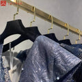 Lavinia Custom logo Wedding Dress Black Brown Velvet Clothes Hanger Plastic Suit Garment Clothing Velvet Hangers for Wedding