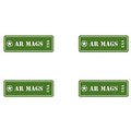 Ammo Can Vinyl Sticker Set Decal Label .22 .223 .308 9MM .380 .45 5.56 7.62 12GA 300BLK Choose Your Version