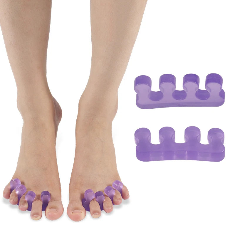 Orthopedic Bunion Corrector Silicone Gel Toe Separator Spreader Hallux Valgus Silicone Foot Care Silicone Toe Separator