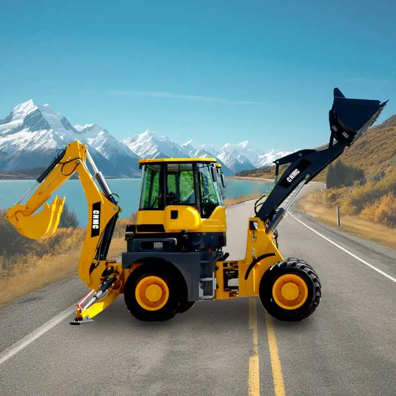 CNMC CN25-30 4x4 Wheel Drive Loader New Design JCB Make Front Loader 5 Ton Rated Load 3 Ton Pump Gear KYB Farm Wholesale Price