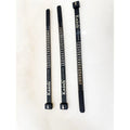 Custom logo Black Plastic Ring Ruler Ring Measuring Finger Sizer Band