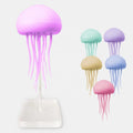 USB DIY Dancing Jellyfish Lamp Smart Sound Activate Art Decor for Living Room Bedside Table Coffee Shop Bar-Dropship Night Light