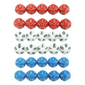 Hot Sale 3 Colors of D10 Polyhedral Dice Number 0-9 in Stock From Directly Factory for Casino Entertainment Gaming Products MegaBDM