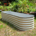 Huizhou Green Giant 17'' Tall 8'x2' Metal Modular Raised Garden Bed Kit(9 in 1)