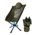 Customize 360 Degree Swivel Portable Outdoor Camping Chair Foldable Fishing Beach Garden Chair Modern RV 4x4 Traveling Chair