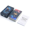 12*7cm Stock Promotion Original Size 78 Cards Tarot Deck Original Tarot Cards Big Size with Paper Guidebook Booklet