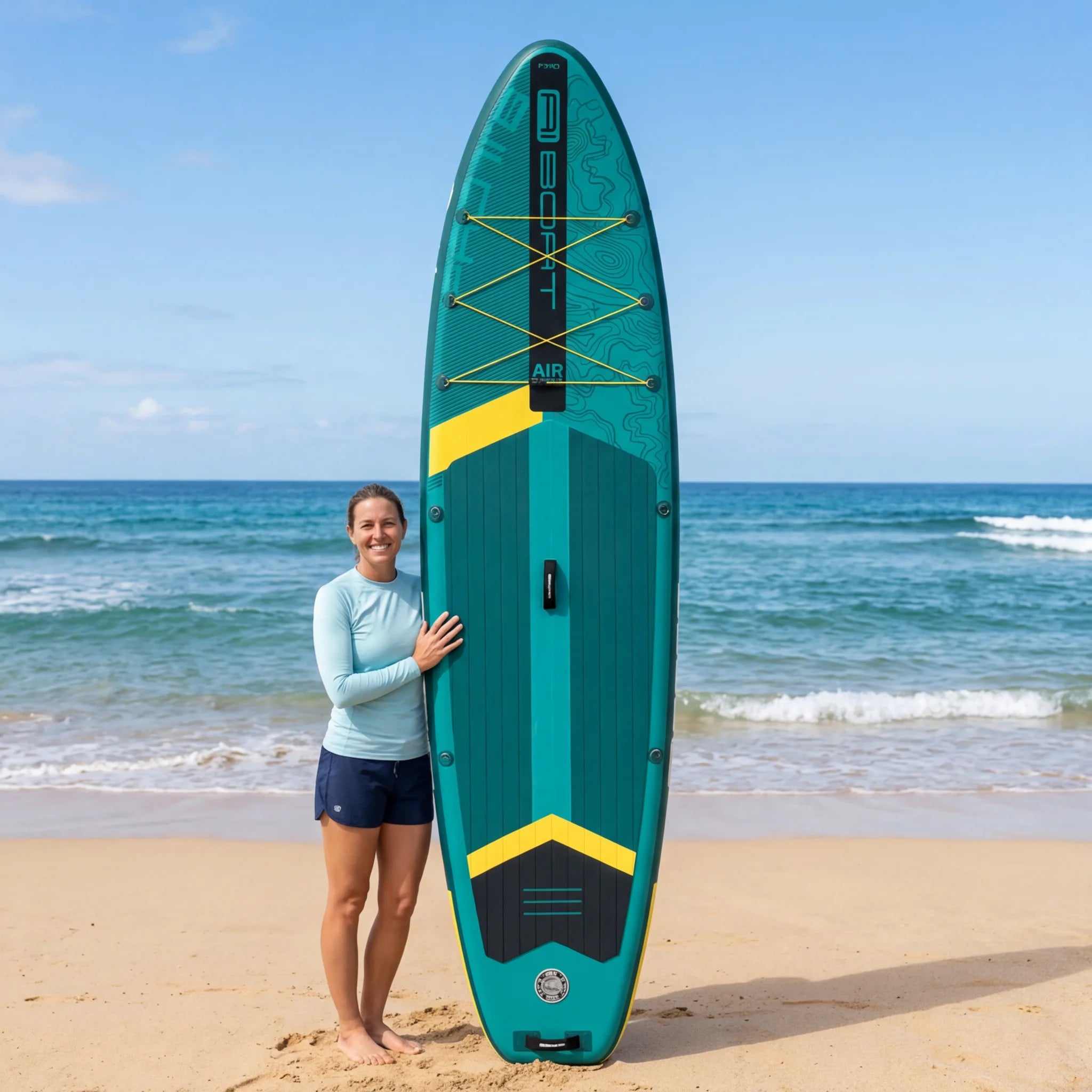 Free Shipping EU Warehouse Stand up Paddle Board Hot Selling Drop Stitch Material Paddle Surf Board HOT WELDING SEAM sup Daska