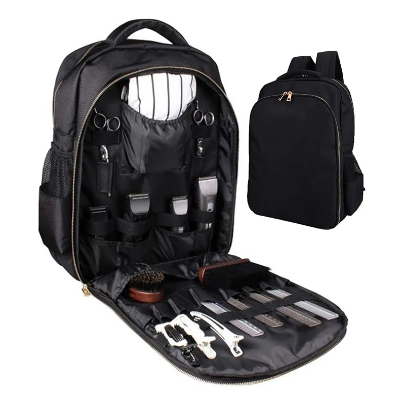 Portable Clipper Barber Supplies Bag Organizer Hair Stylist Hairdresser Storage Barber Tool Carrying Bag Clipper Backpack